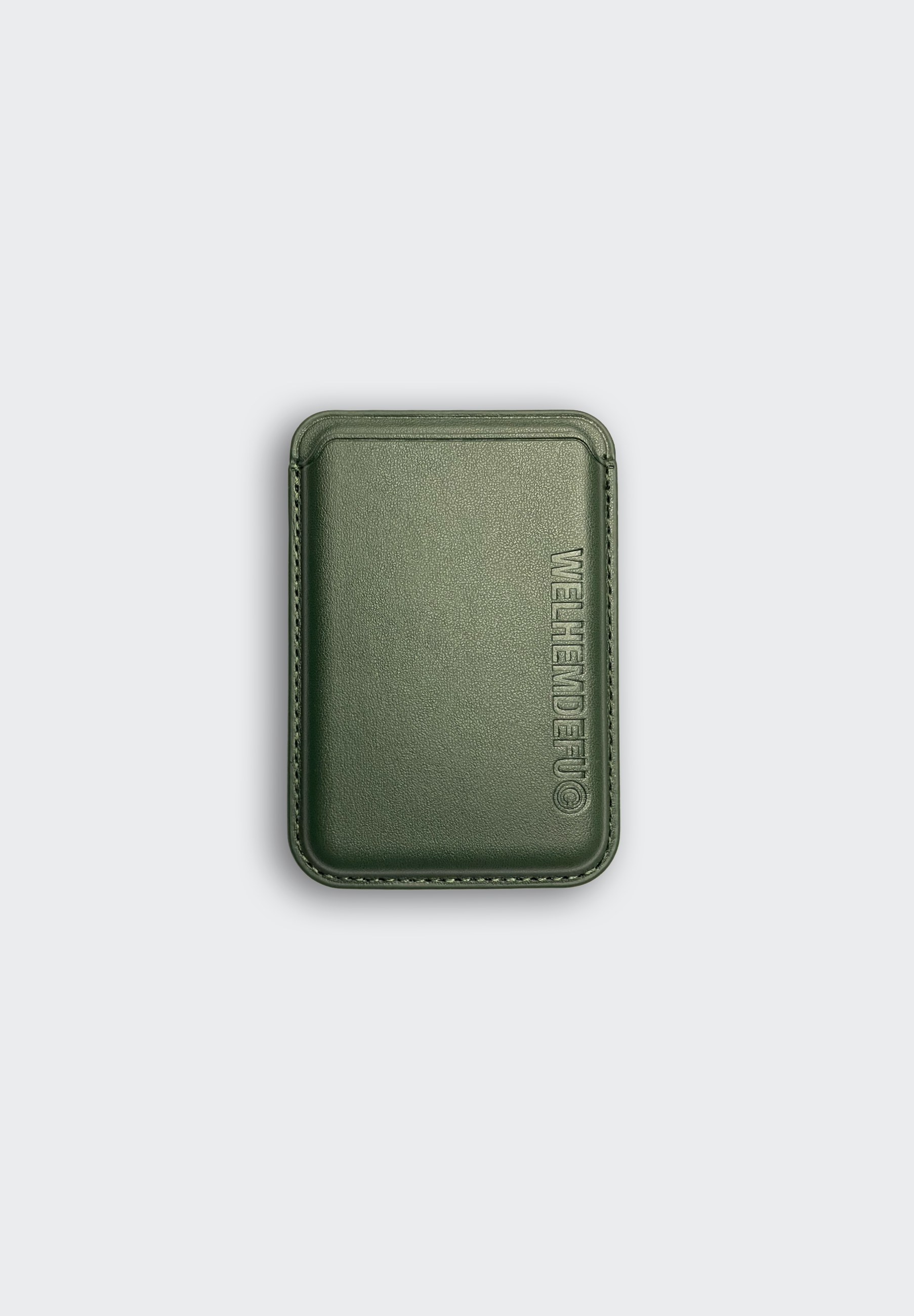 iPhone MagSafe Wallet Dunkelgrün