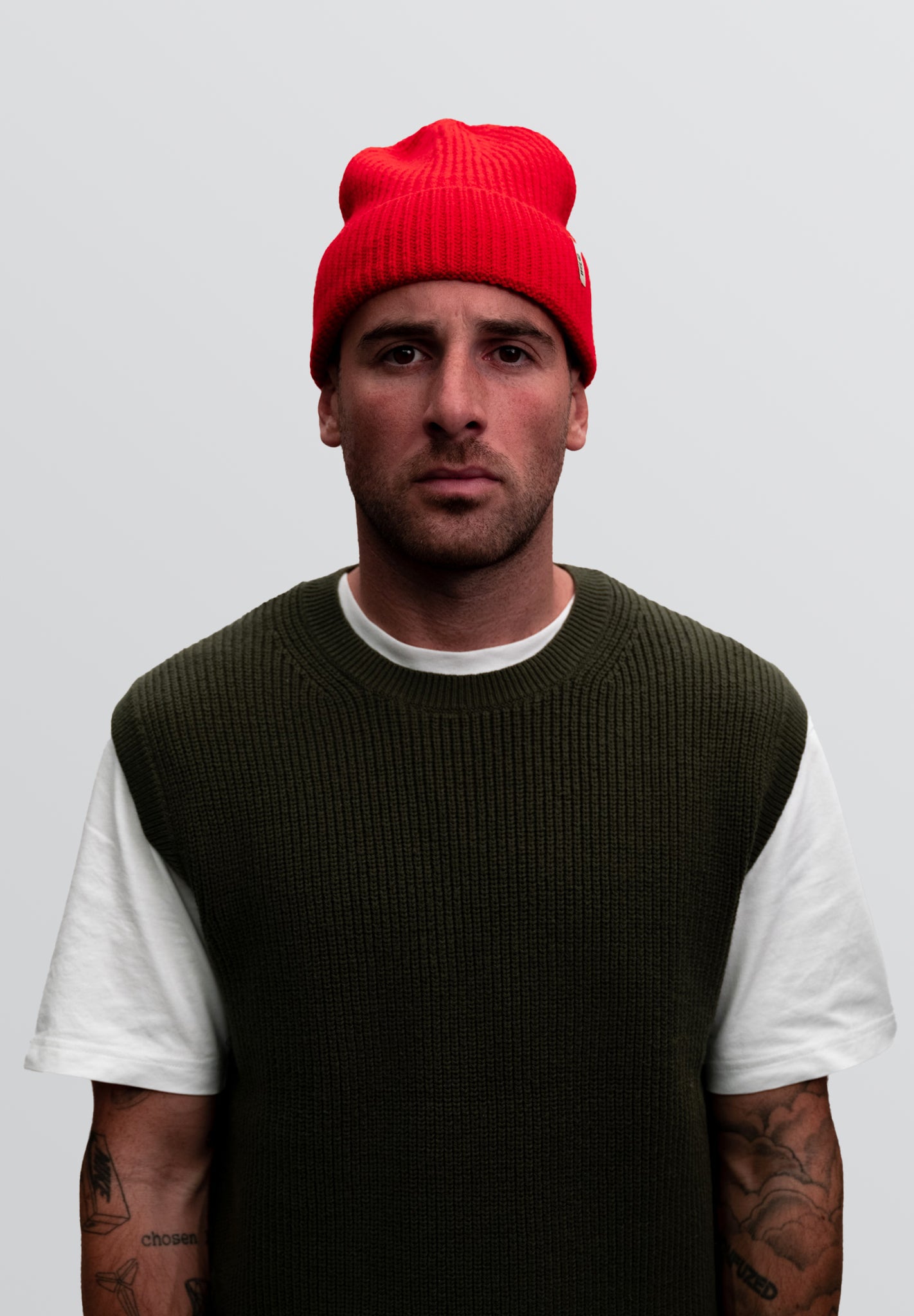 Classic Beanie Rot