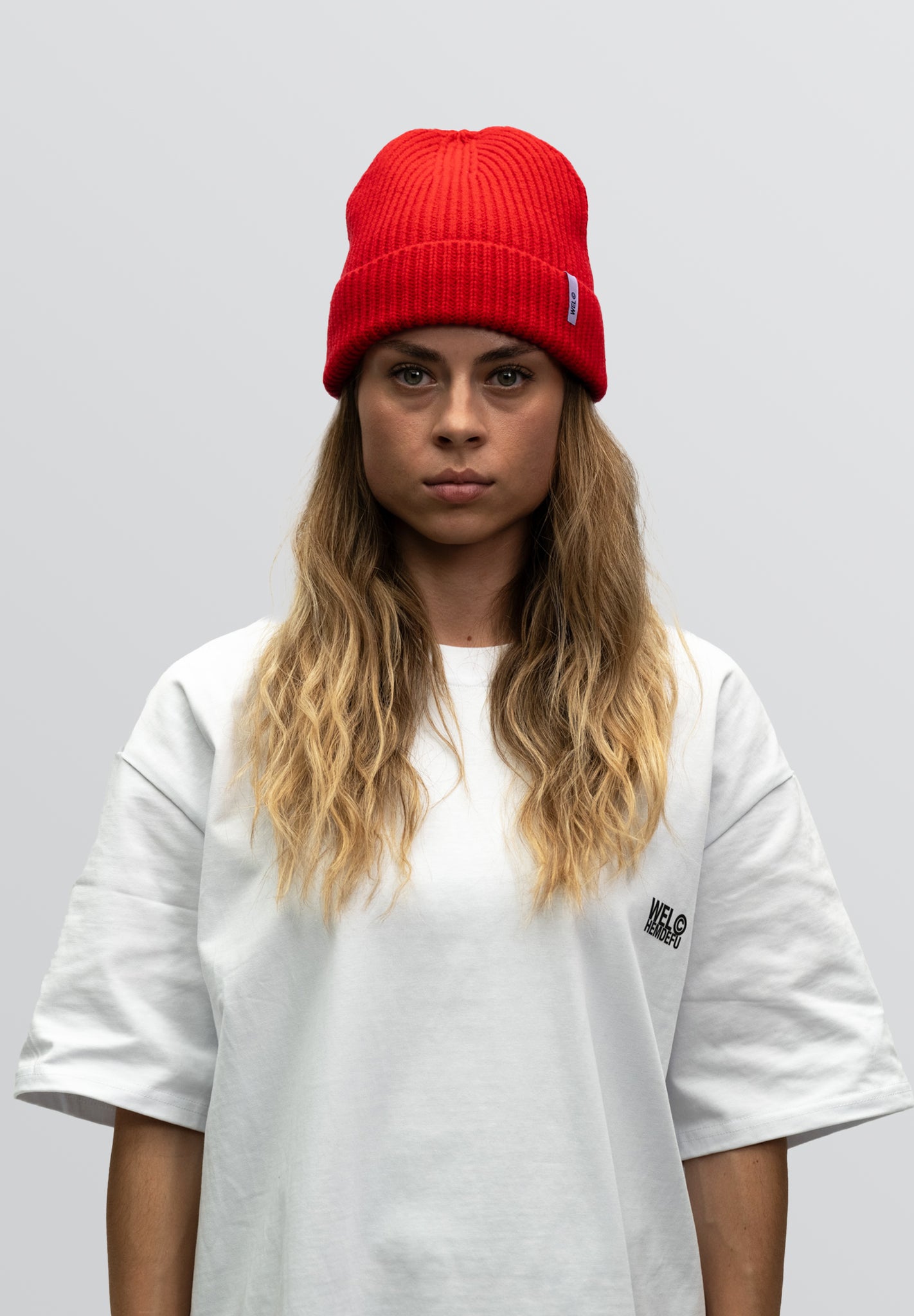 Classic Beanie Rot