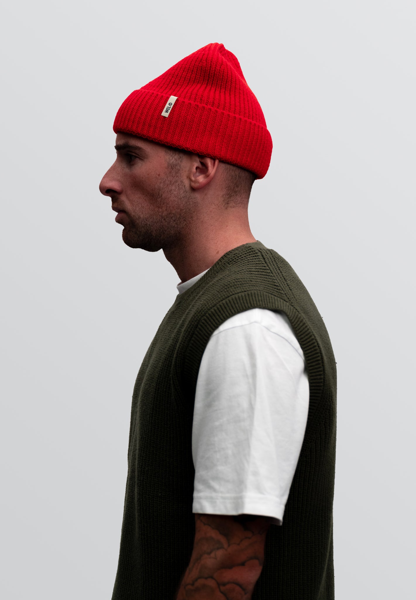 Classic Beanie Rot