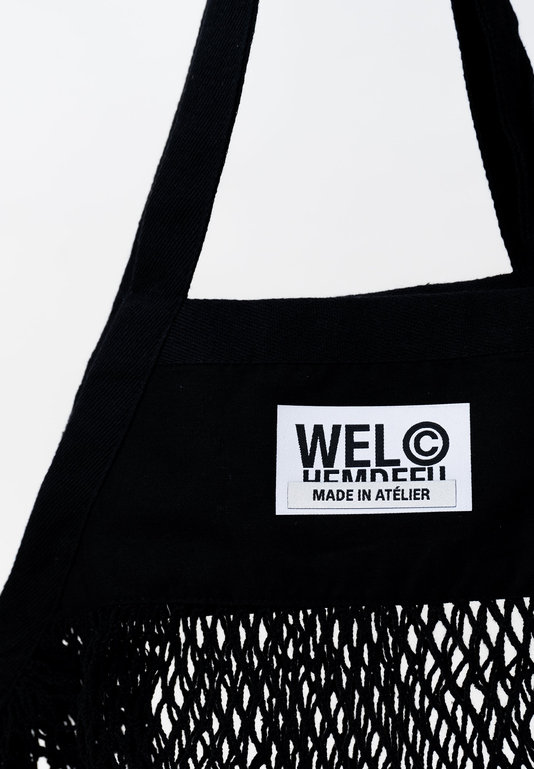 Netz Tasche Schwarz – Welhemdefu