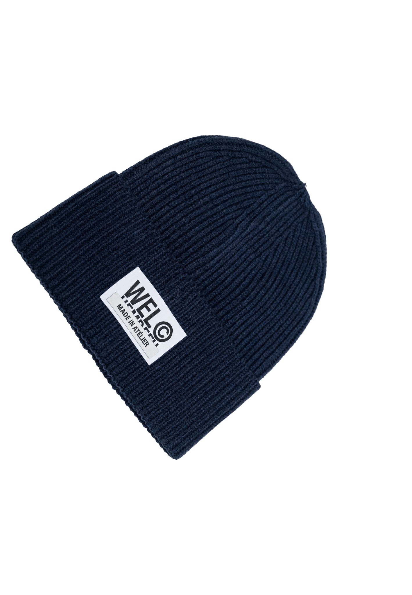 Classic Beanie Dunkel Blau Oversized