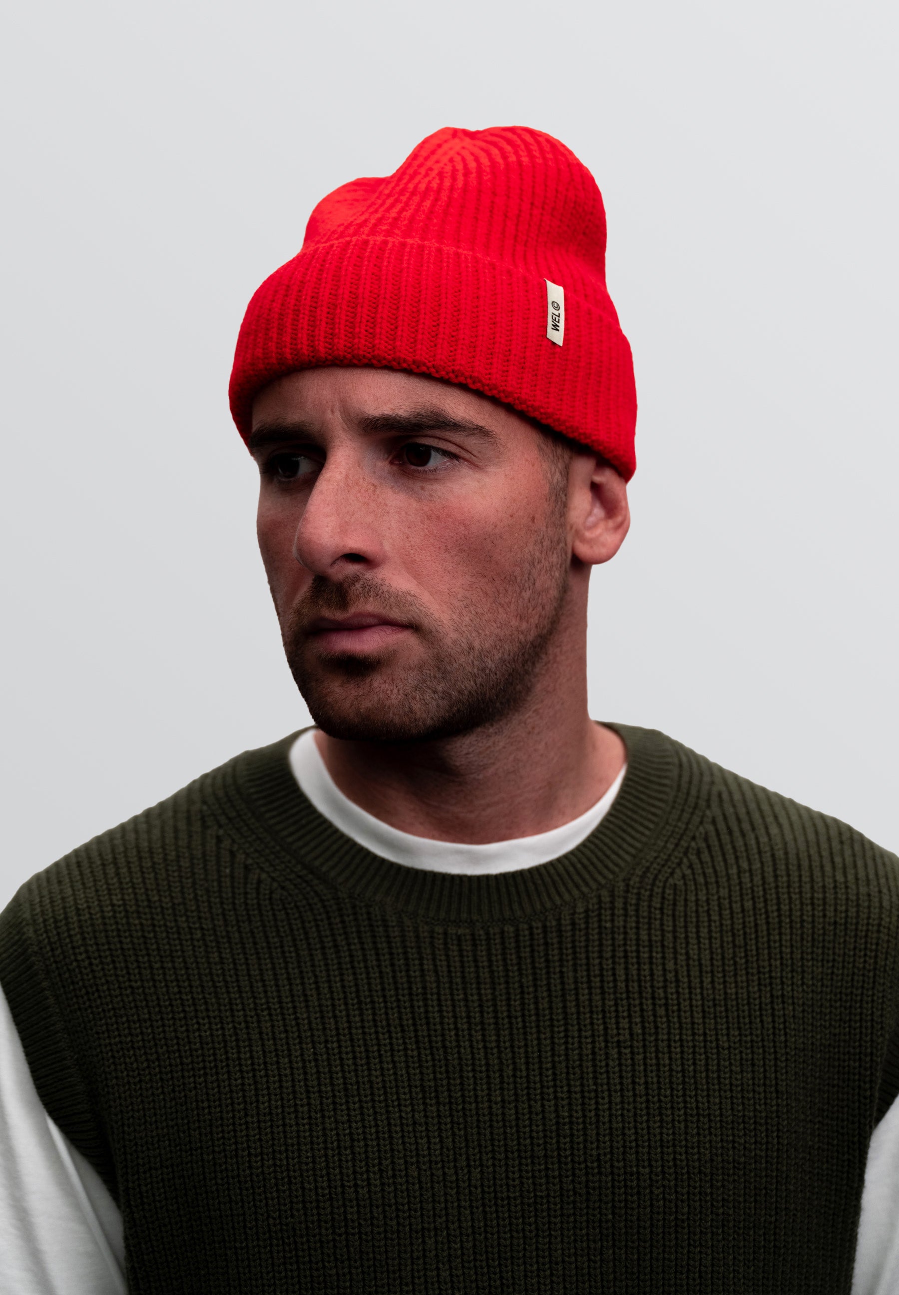 Classic Beanie Rot