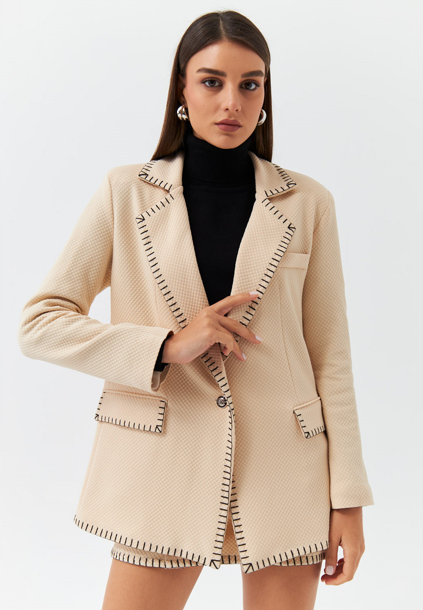 Beige Blazer