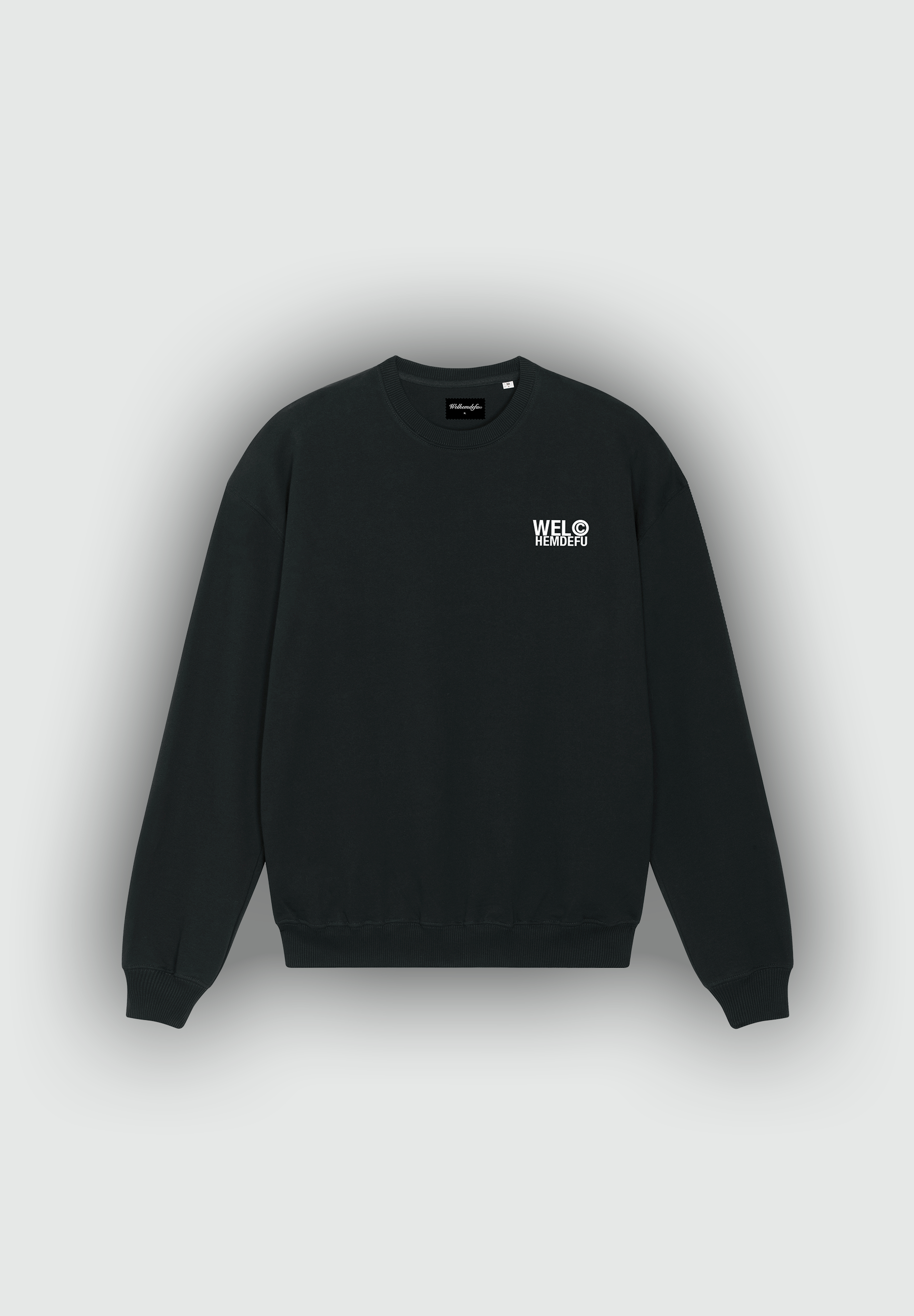 WEL© Crewneck Schwarz